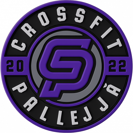 Parche CrossFit Pallejà en PVC flexible de alta calidad