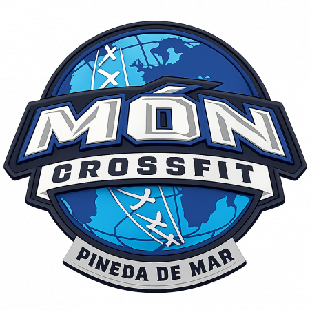Parche Món CrossFit Pineda de Mar en PVC flexible de alta calidad