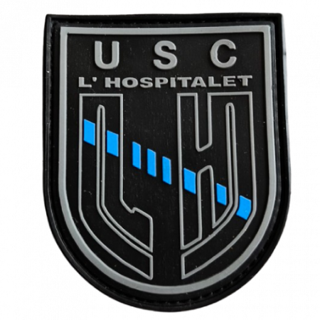 Parche USC L’Hospitalet Mossos d’Esquadra en PVC flexible de alta resistencia