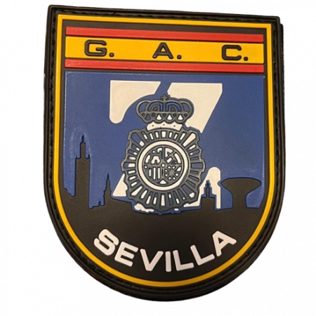 Parche G.A.C. Sevilla Policía Nacional en PVC