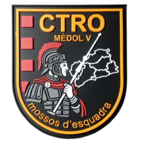 Parche CTRO Mèdol V Mossos d’Esquadra PVC 3D