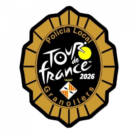 Parche PVC Policía Local Granollers Tour de France 2026